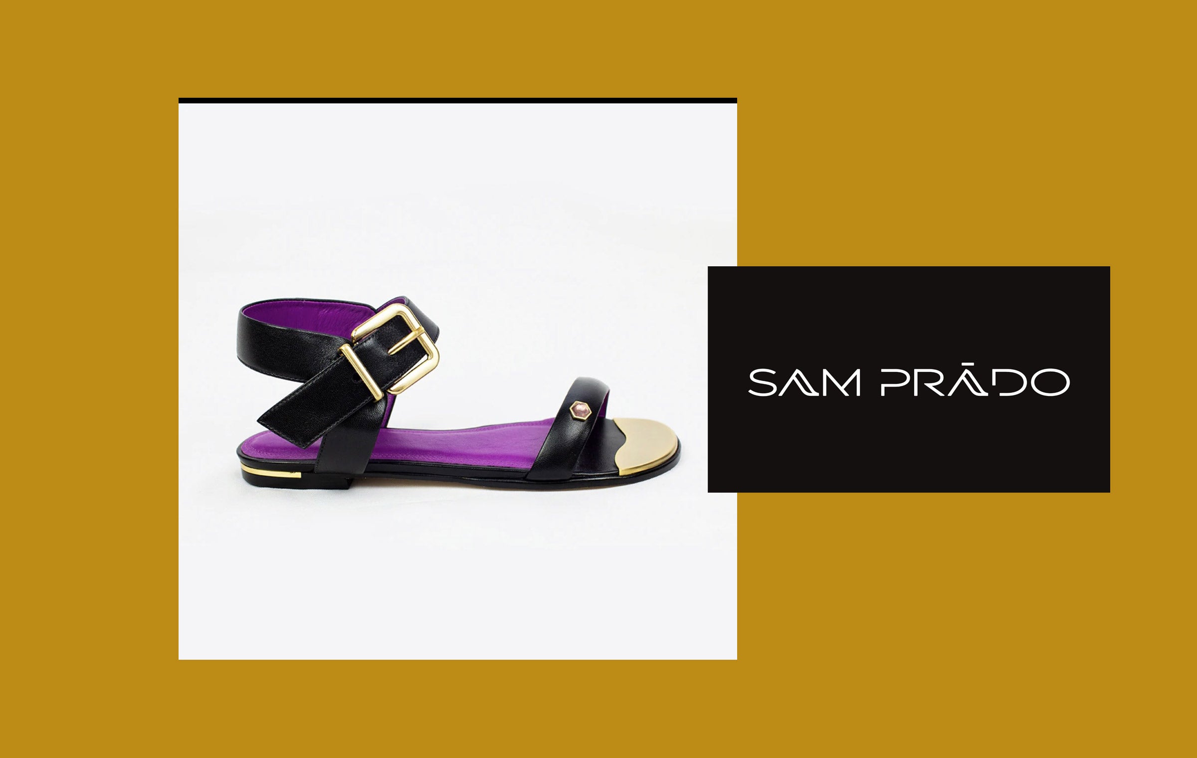 Sam Prado Tulum Designer Leather Sandals